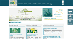 Desktop Screenshot of portalsbot.org.br
